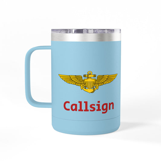 VP-26 Coffee Tumbler (Pilot Wings)