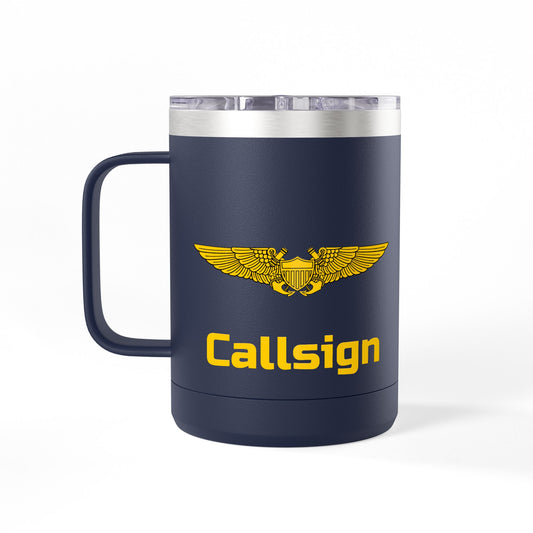 Customizable VFA-11 Coffee Tumbler (NFO Wings)