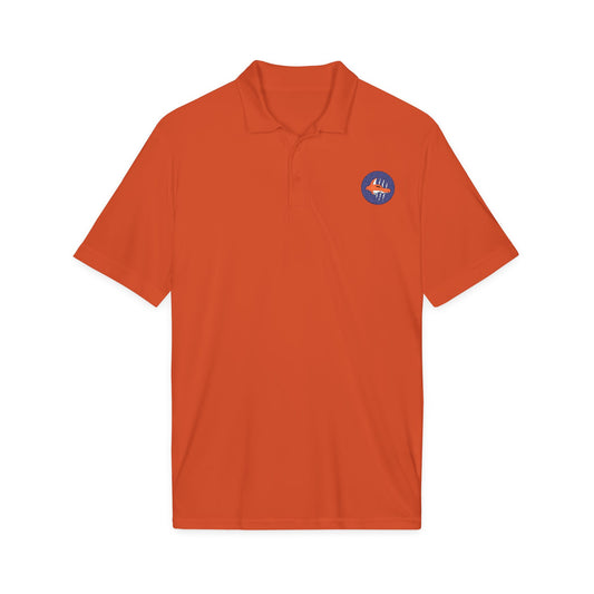 HSM-74 Embroidered Polo (Orange)