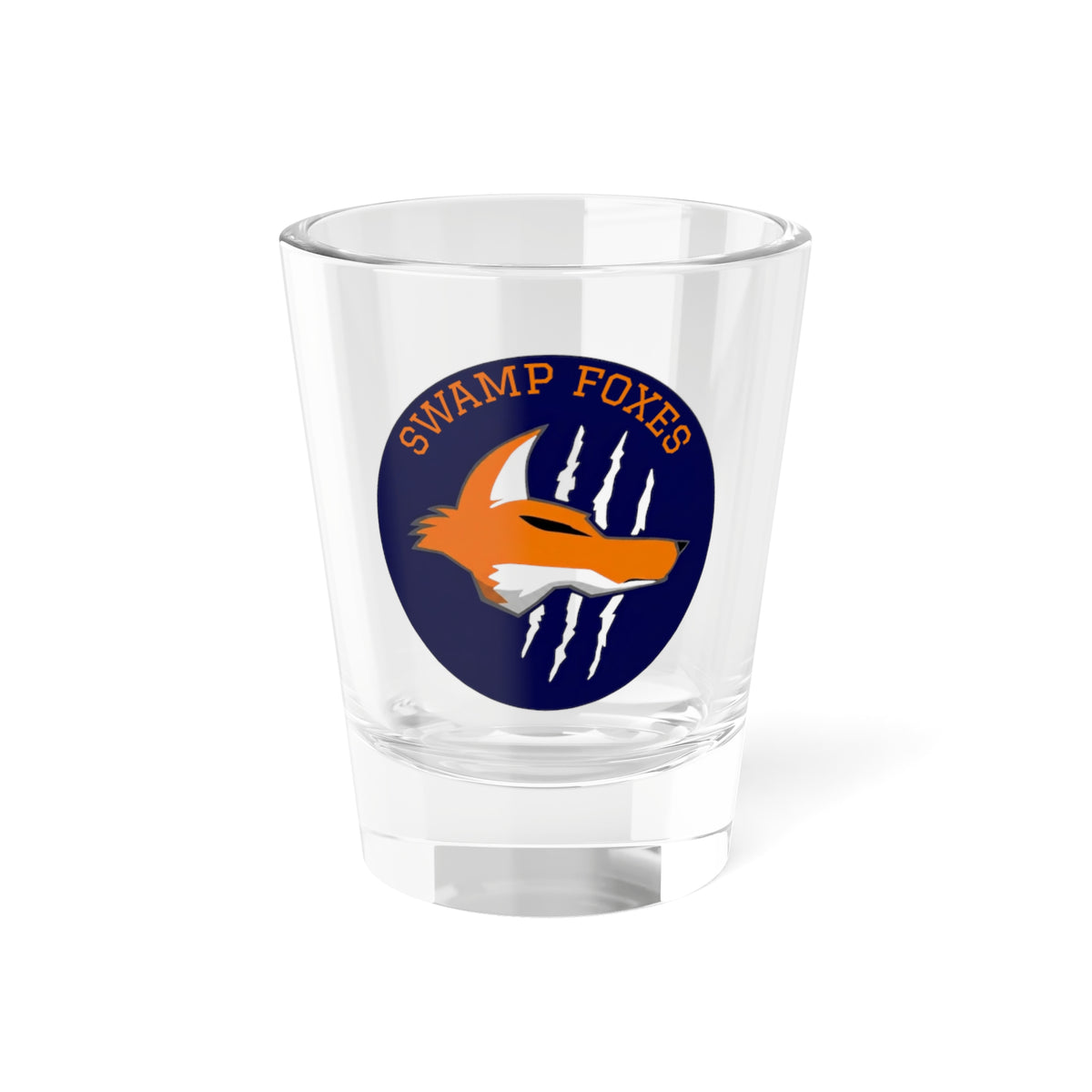 HSM-74 Swamp Foxes Shot Glass