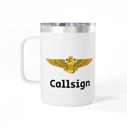 VAW-113 Coffee Tumbler (Pilot Wings)
