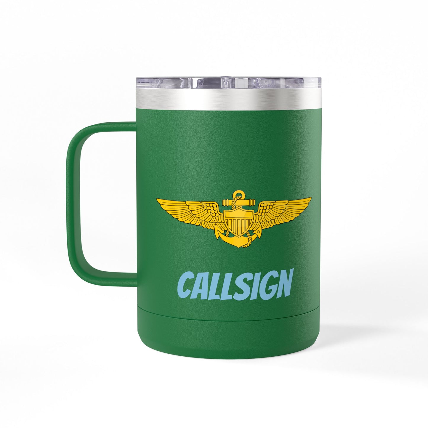 Customizable HSC-11 Coffee Tumbler (Green)