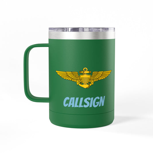 Customizable HSC-11 Coffee Tumbler (Green)