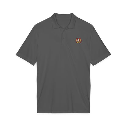 HSM-79 Embroidered Polo (Grey)