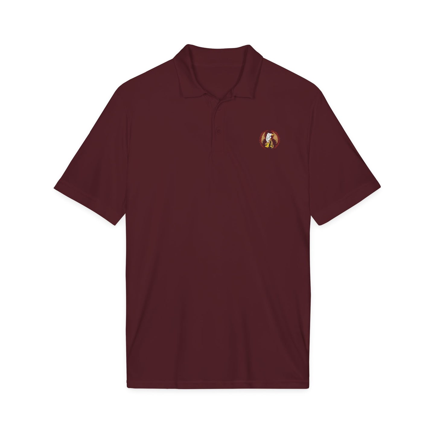 HSM-79 Embroidered Polo (Maroon)