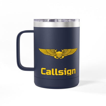 Customizable VFA-11 Coffee Tumbler (NFO Wings)