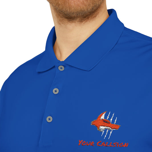 HSM-74 Adidas Performance Golf Polo (Royal)