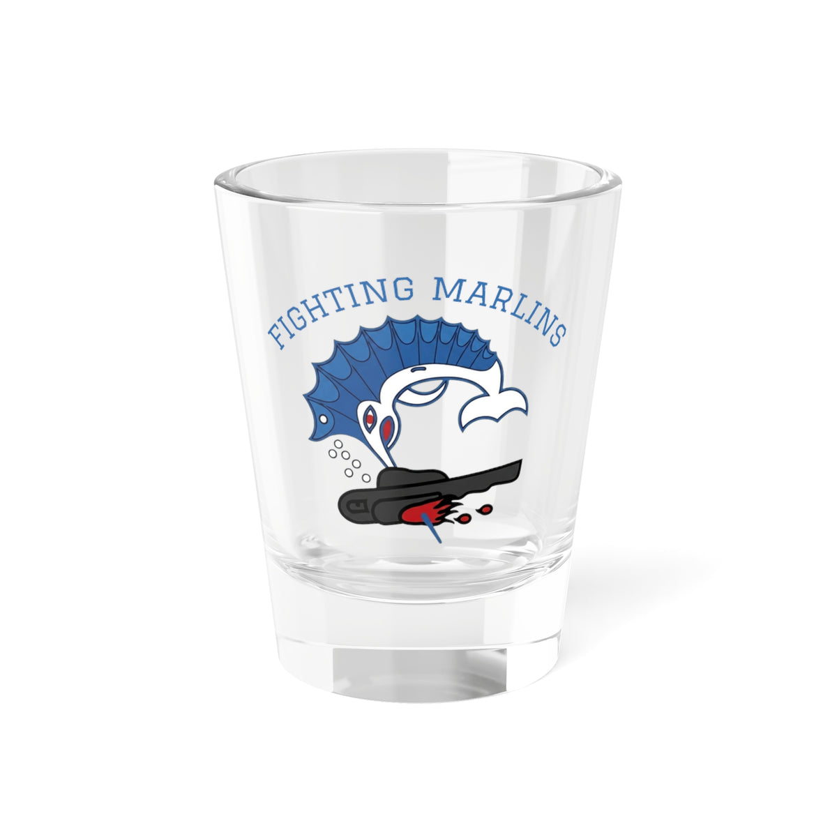 VP-40 Fighting Marlins Shot Glass