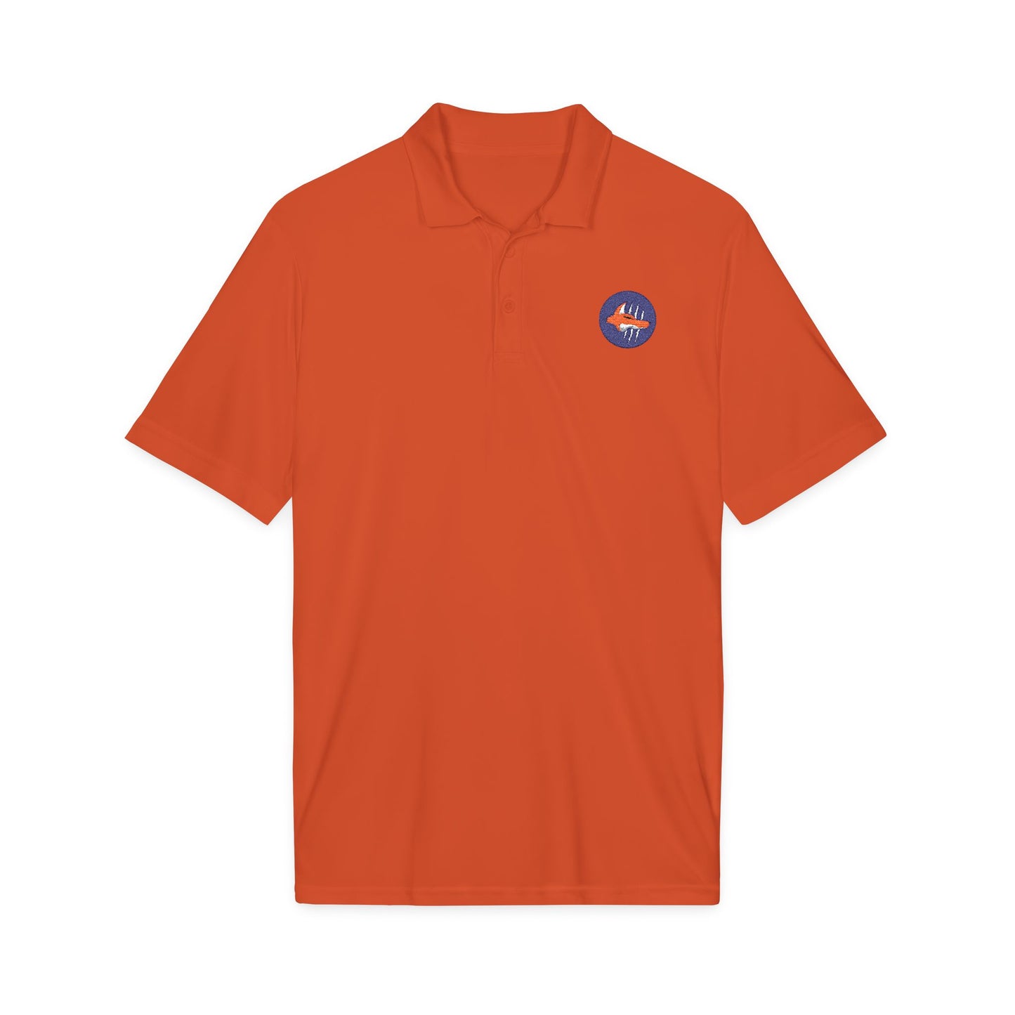 HSM-74 Embroidered Polo (Orange)