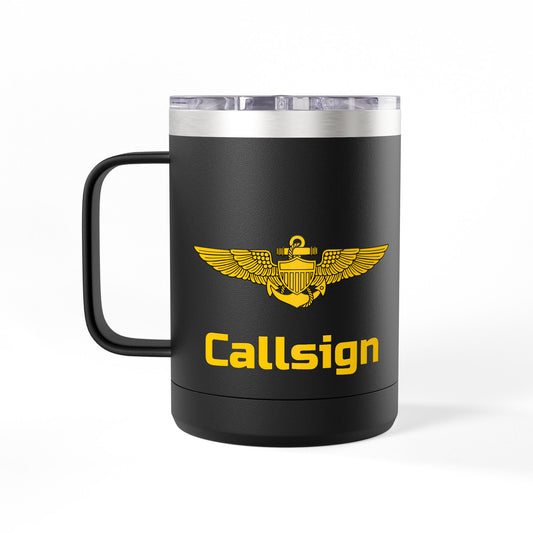 Customizable VFA-31 Coffee Tumbler (Black)