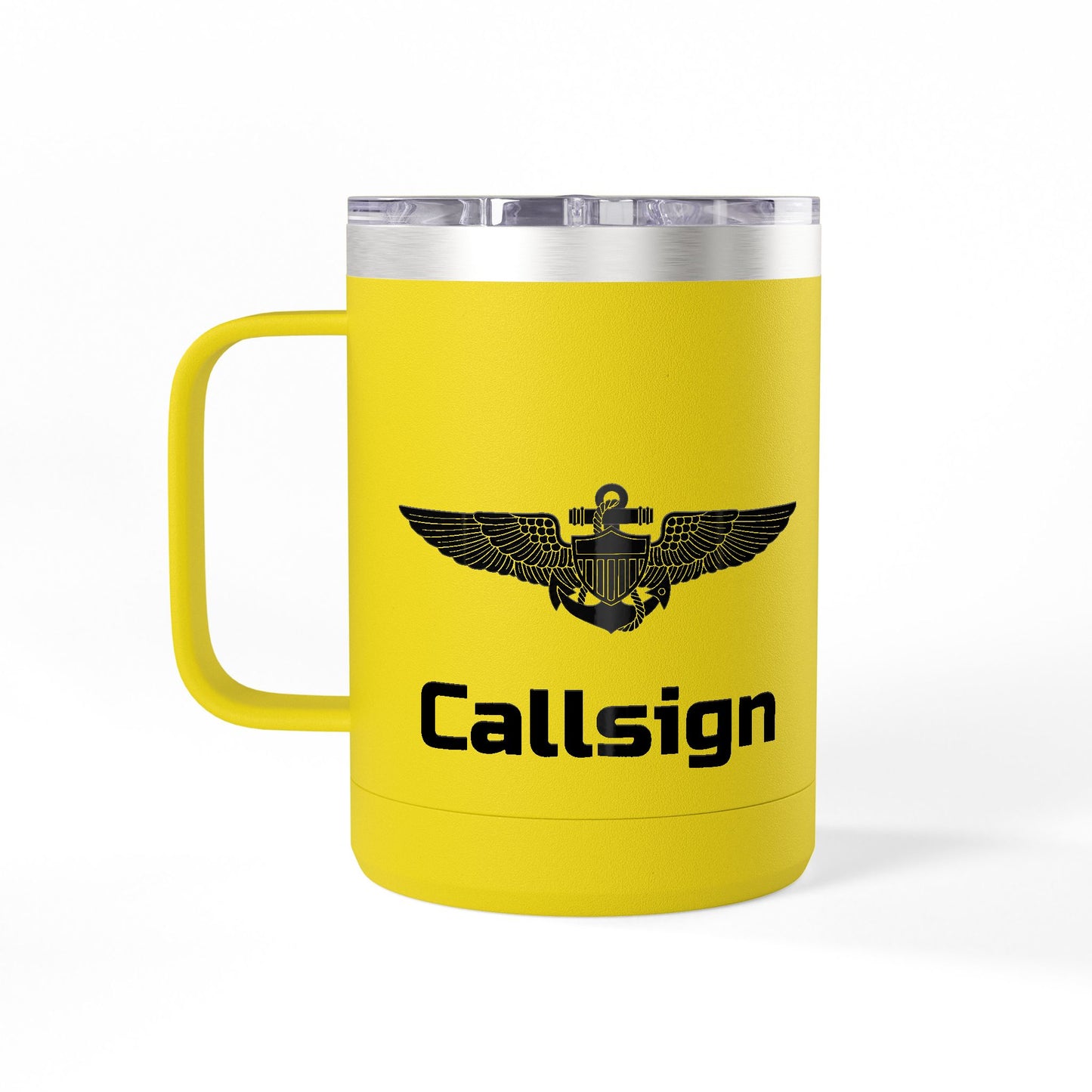 Customizable VFA-31 Coffee Tumbler (Yellow)