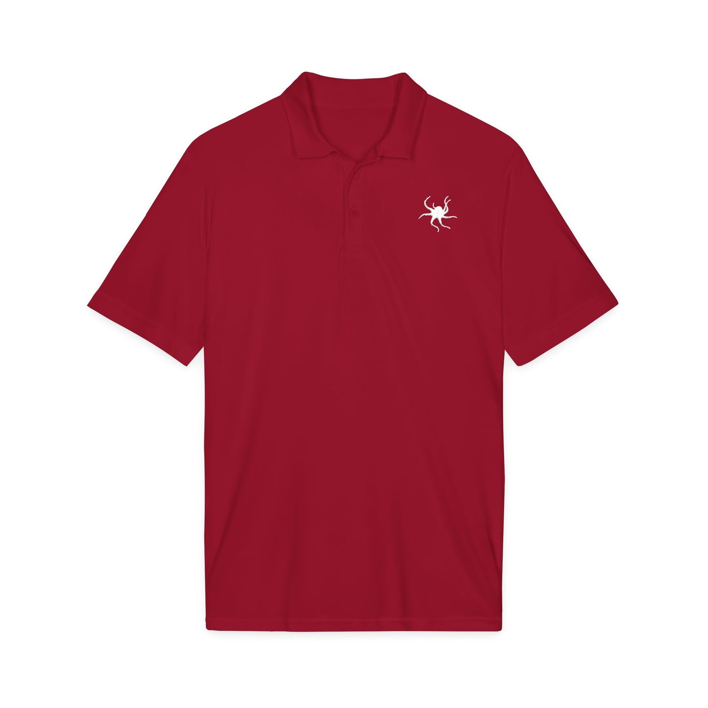 HSC-28 Embroidered Polo (Red)
