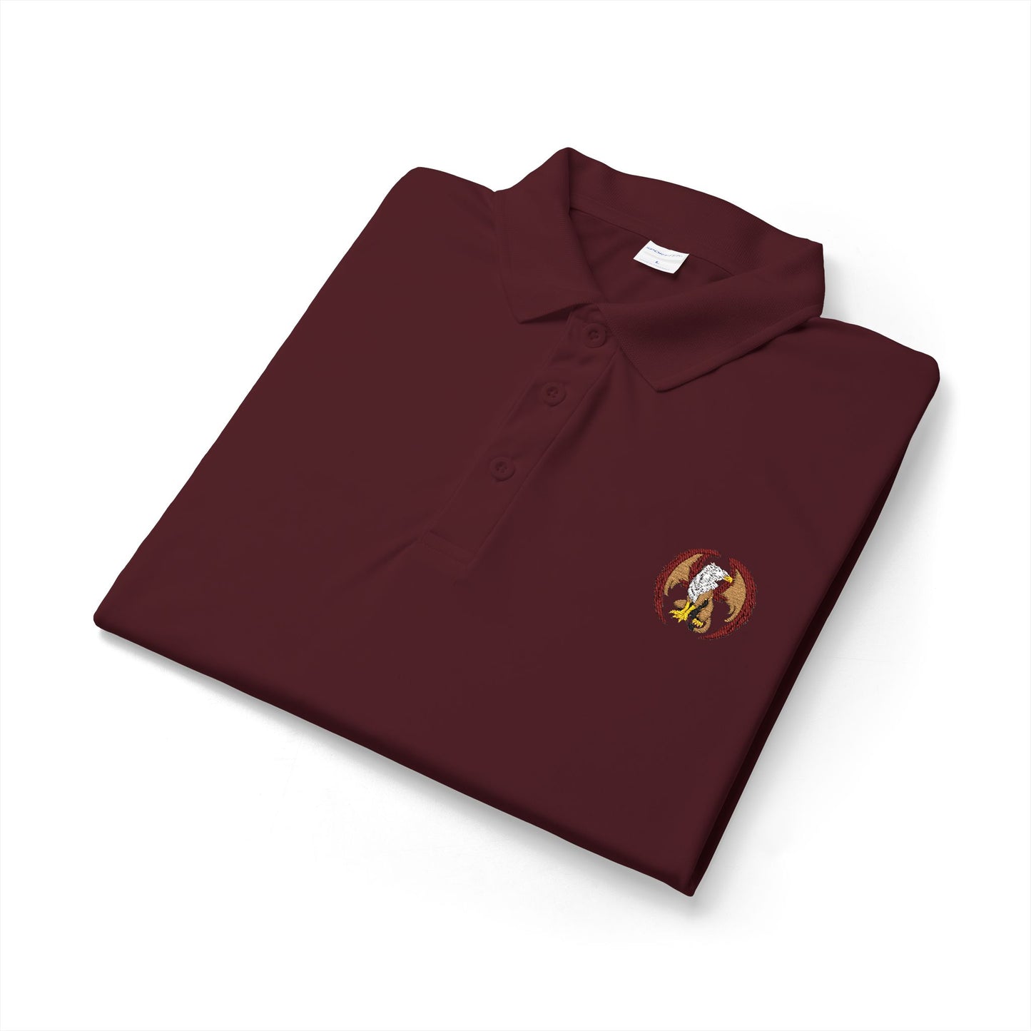 HSM-79 Embroidered Polo (Maroon)