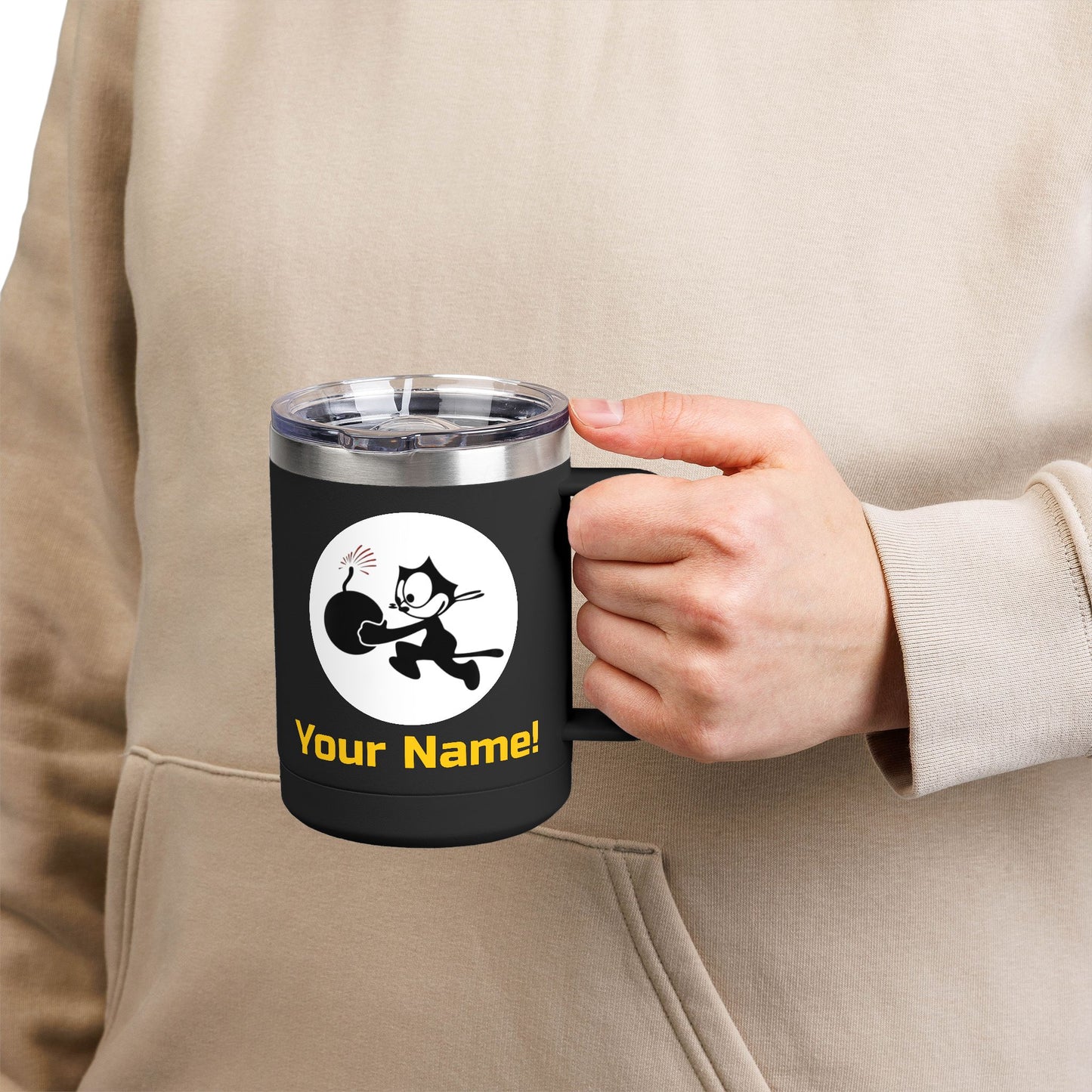 Customizable VFA-31 Coffee Tumbler (Black)
