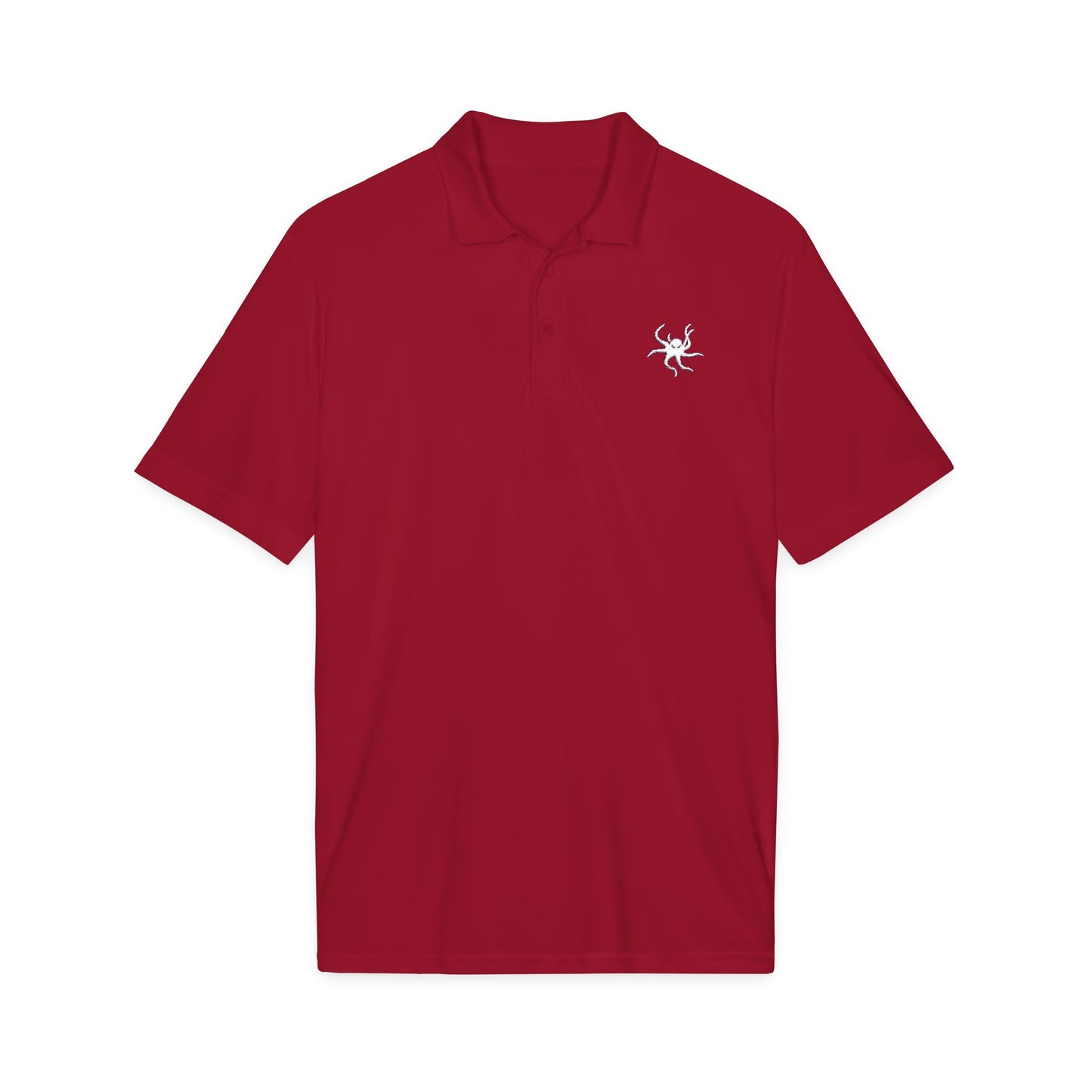 HSC-28 Embroidered Polo (Red)