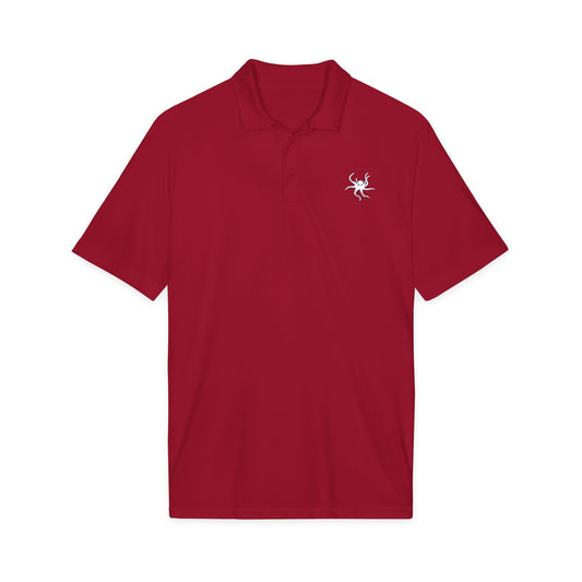 HSC-28 Embroidered Polo (Red)