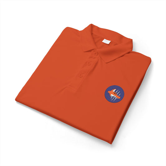 HSM-74 Embroidered Polo (Orange)